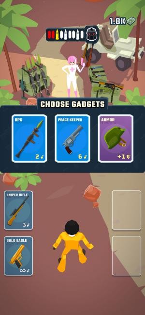 Mở khóa nhiều vũ khí mới