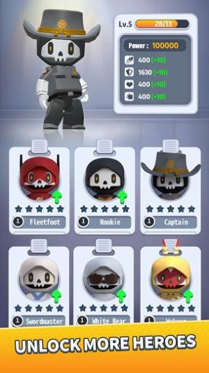 Mở khóa thêm nhiều anh hùng