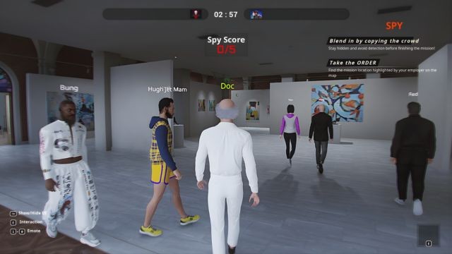 Vào vai thám tử hoặc điệp viên với nhiệm vụ cụ thể của từng phe