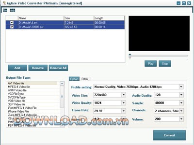 Aglare Video Converter Platinum
