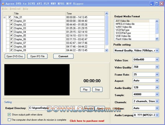 Agree DVD to DIVX AVI FLV WMV MPEG MOV Ripper