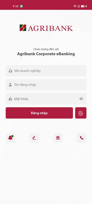 Giao diện đăng nhập