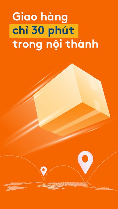 Giao hàng 30 phút với AhaMove