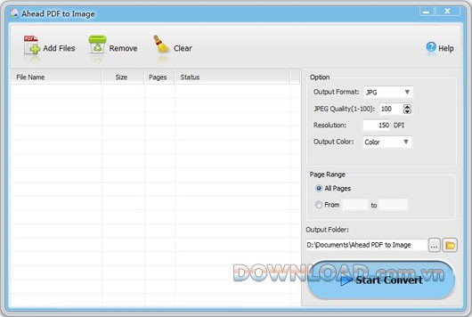 Ahead PDF to Image Converter