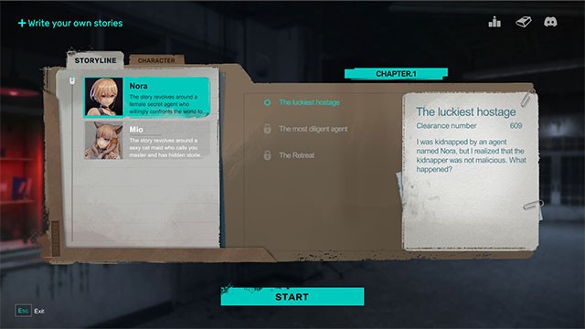 Cách mà bạn hành động và phản ứng với AI sẽ quyết định câu chuyện tiếp theo trong AI Asylum game