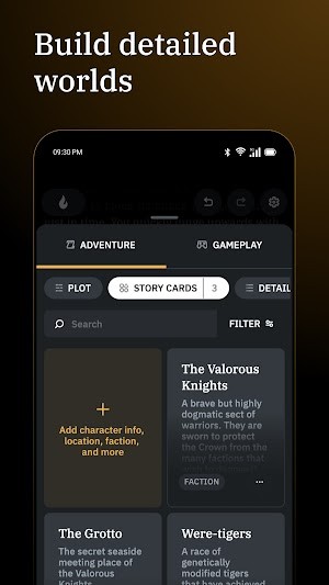 Xây dựng các thế giới chi tiết