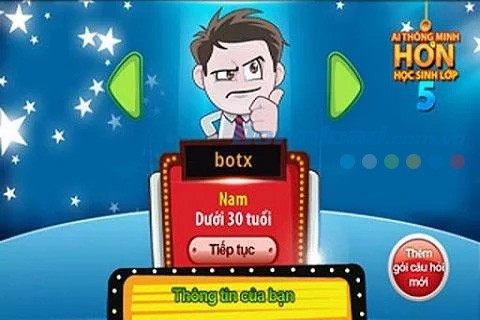 Ai thông minh hơn HS lớp 5 cho Android
