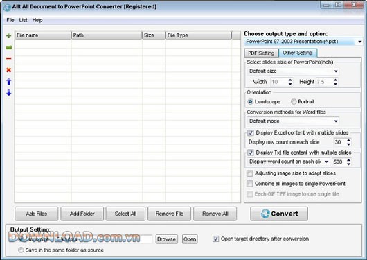 Ailt All Document to PowerPoint Converter