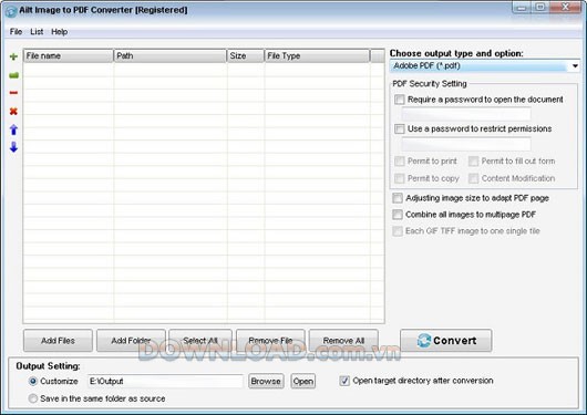 Ailt Image to PDF Converter