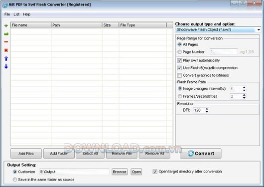 Ailt PDF to SWF Flash Converter