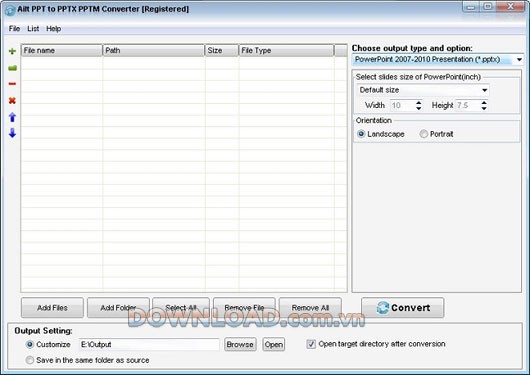 Ailt PPT to PPTX PPTM Converter
