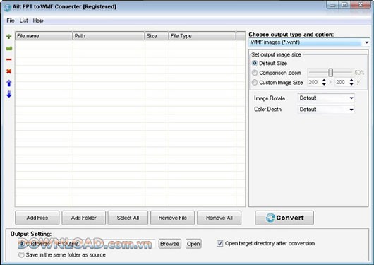 Ailt PPT to WMF Converter