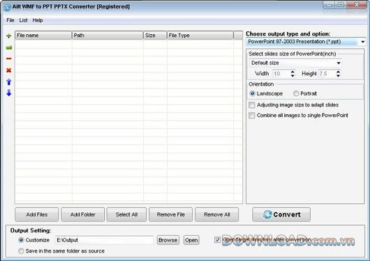 Ailt WMF to PPT PPTX Converter