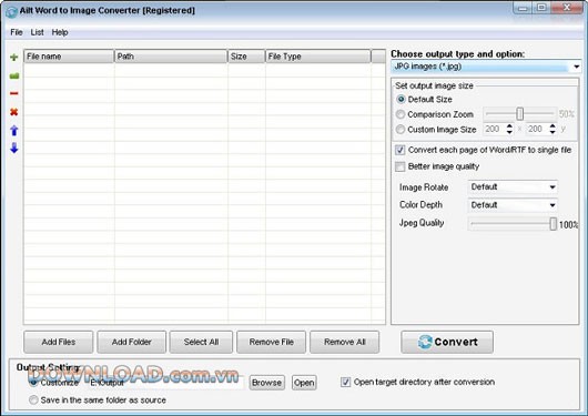 Ailt Word to Image Converter