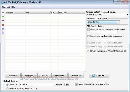 Ailt Word to PDF Converter