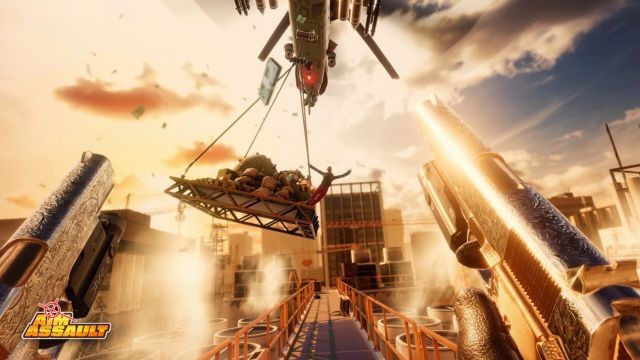 Aim Assault là game bắn súng rail-shooter thực tế ảo hồi hộp, kịch tính cho PC