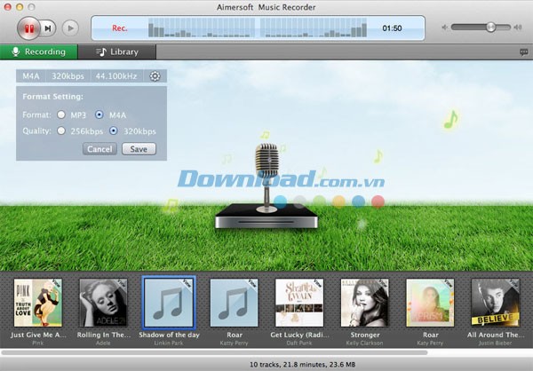 Aimersoft Music Recorder for Mac