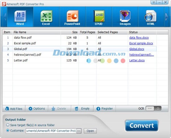 Aimersoft PDF Converter Pro