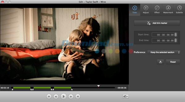 Aimersoft Video Converter cho Mac