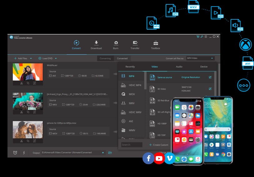 Aimersoft Video Converter Ultimate