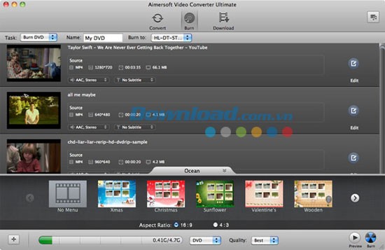Aimersoft Video Converter Ultimate for Mac