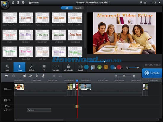 Aimersoft Video Editor