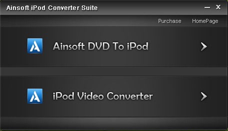 AinSoft iPod Converter Suite