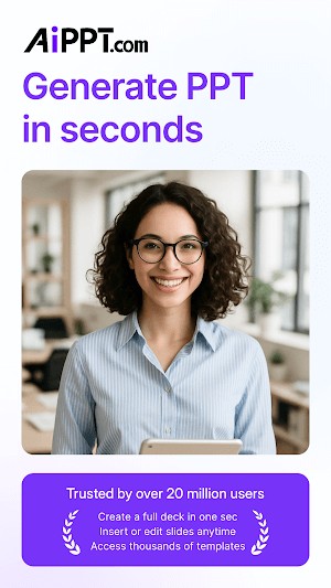 AiPPT giúp bạn tạo bài thuyết trình PPT trong vài giây