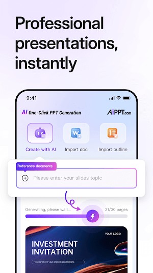 Tạo bài thuyets trình chuyên nghiệp trong tích tắc