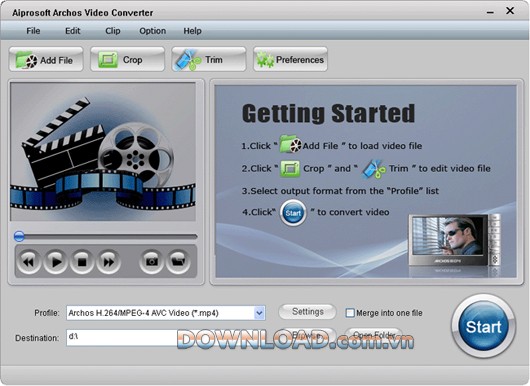 Aiprosoft Archos Video Converter