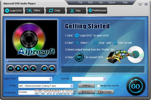 Aiprosoft DVD Audio Ripper