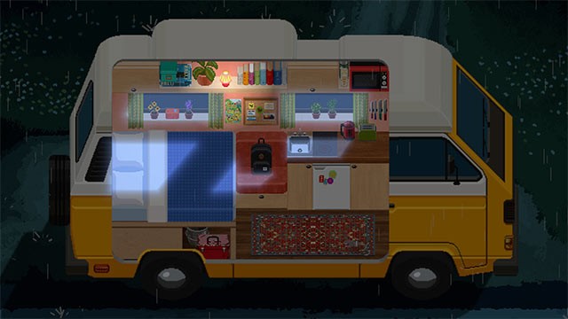 Đồ họa pixel và âm nhạc đầy cảm xúc giúp trải nghiệm chơi AIRA & Van’s Last Journey càng thêm sâu sắc