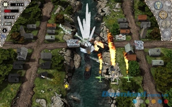 Game bắn máy bay AirAttack cho Mac có gameplay dễ gây