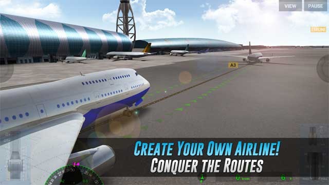 Tạo ra hãng hàng không của riêng bạn trong game Airline Commander for Android
