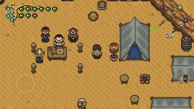 Trở thành anh hùng dũng cảm cứu vùng đất Airoheart trong game Airoheart