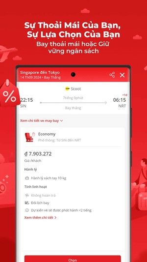 Thoải mái lựa chọn phù hợp với ngân sách