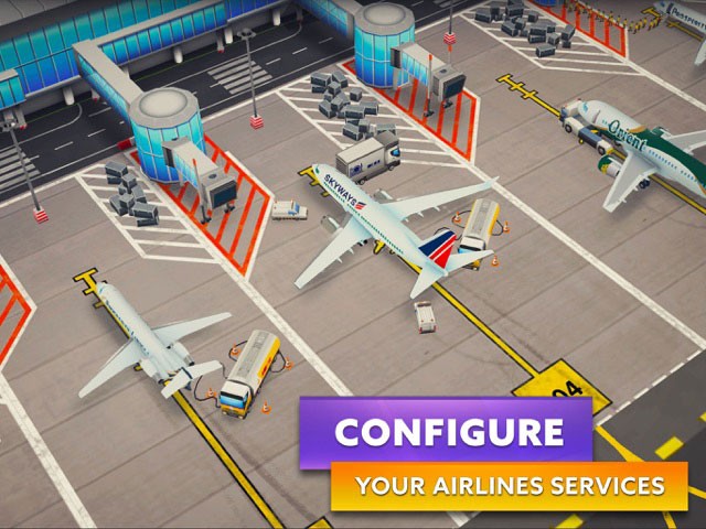 Bố trí các dịch vụ hàng không