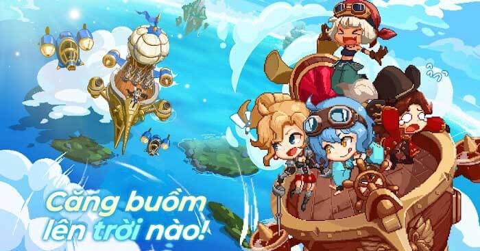 Phiêu lưu cùng các hiệp sĩ trên bầu trời trong game Airship Knights