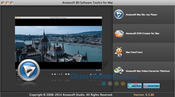 Aiseesoft BD Software Toolkit cho Mac