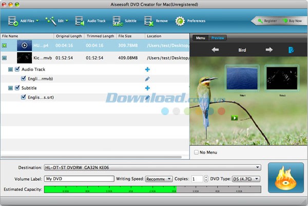 Aiseesoft DVD Creator for Mac