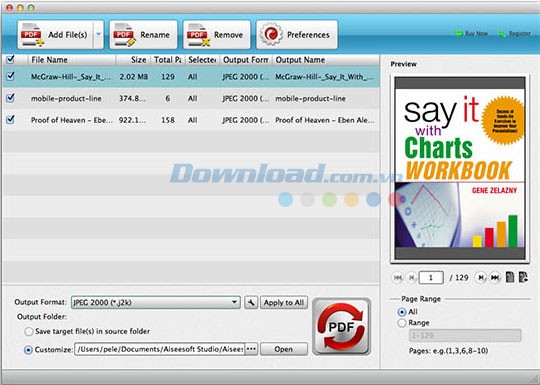 Aiseesoft Mac PDF Converter Ultimate