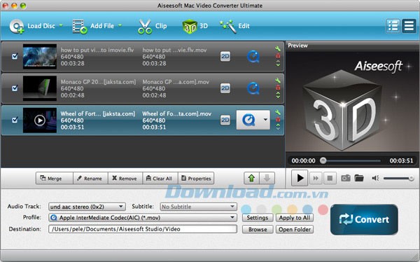 Aiseesoft Mac Video Converter Ultimate