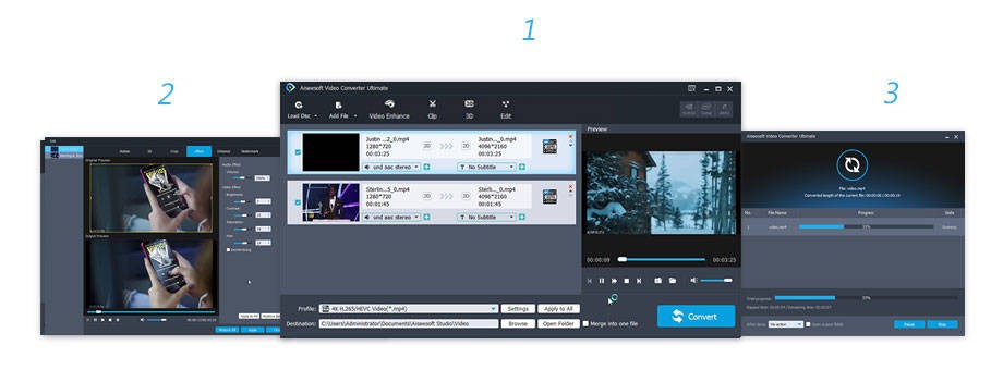 Aiseesoft Video Converter Ultimate tăng cường chất lượng video