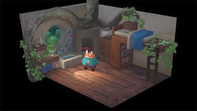 Giúp cựu chiến binh chú gấu trúc đỏ tìm thấy sự bình yên trong một ngôi làng nhỏ