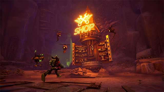 Tham gia cùng hai robot Exe và Shipset trong cuộc đua chống lại Evilware