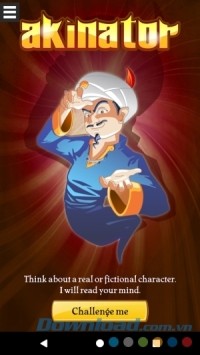 Game thần đèn Akinator cho Android