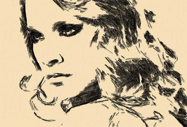 Akvis Charcoal sẽ biến ảnh chụp thành các bức vẽ bằng than và phấn