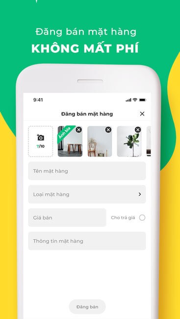 Đăng bán không tốn phí