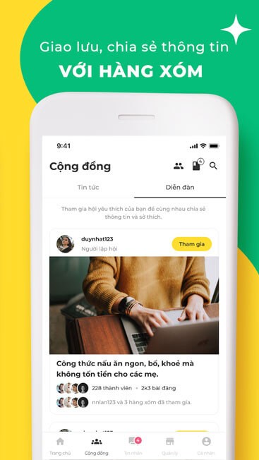 Kết nối với nhiều người dùng khác