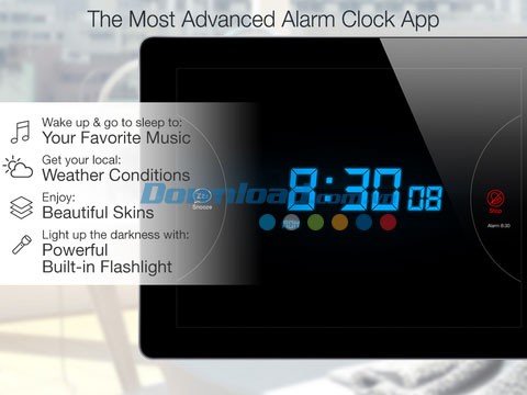 Alarm Clock Free cho iOS